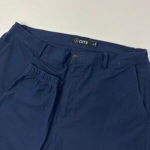 CUTS AO Jogger Pants Men's XL Navy Performance Stretch Tapered Golf